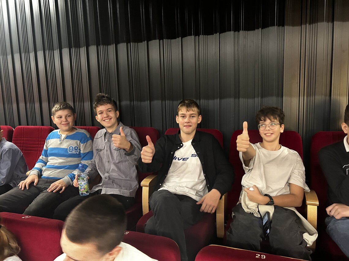 Wyjazd na spektakl klasy 7b i 8b