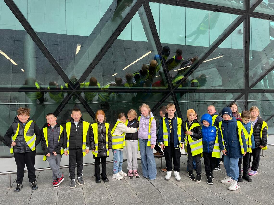 Wycieczka na lotnisko klas 3a i 3c