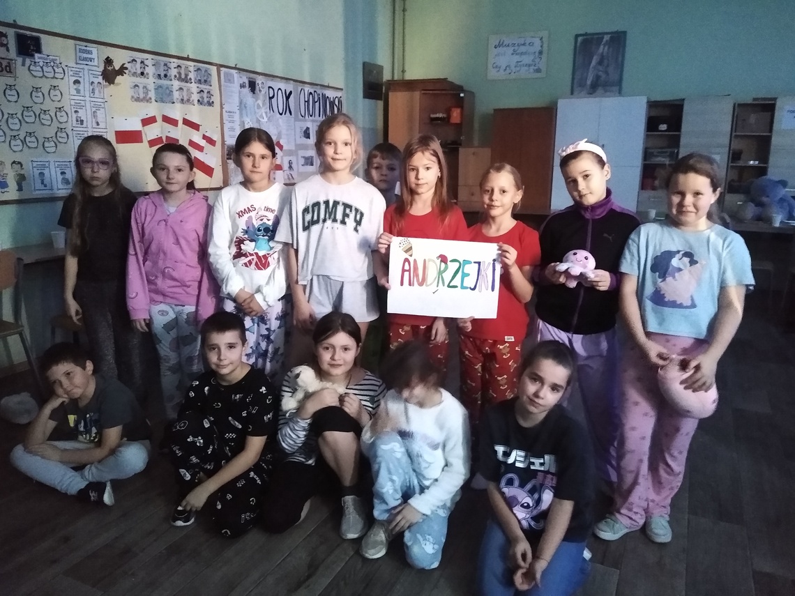 Andrzejki w klasie 3d