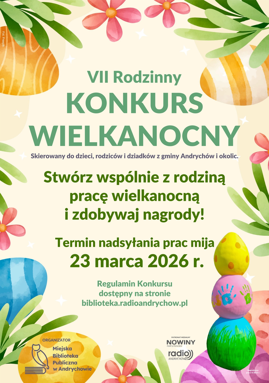 VII Rodzinny Konkurs Wielkanocny