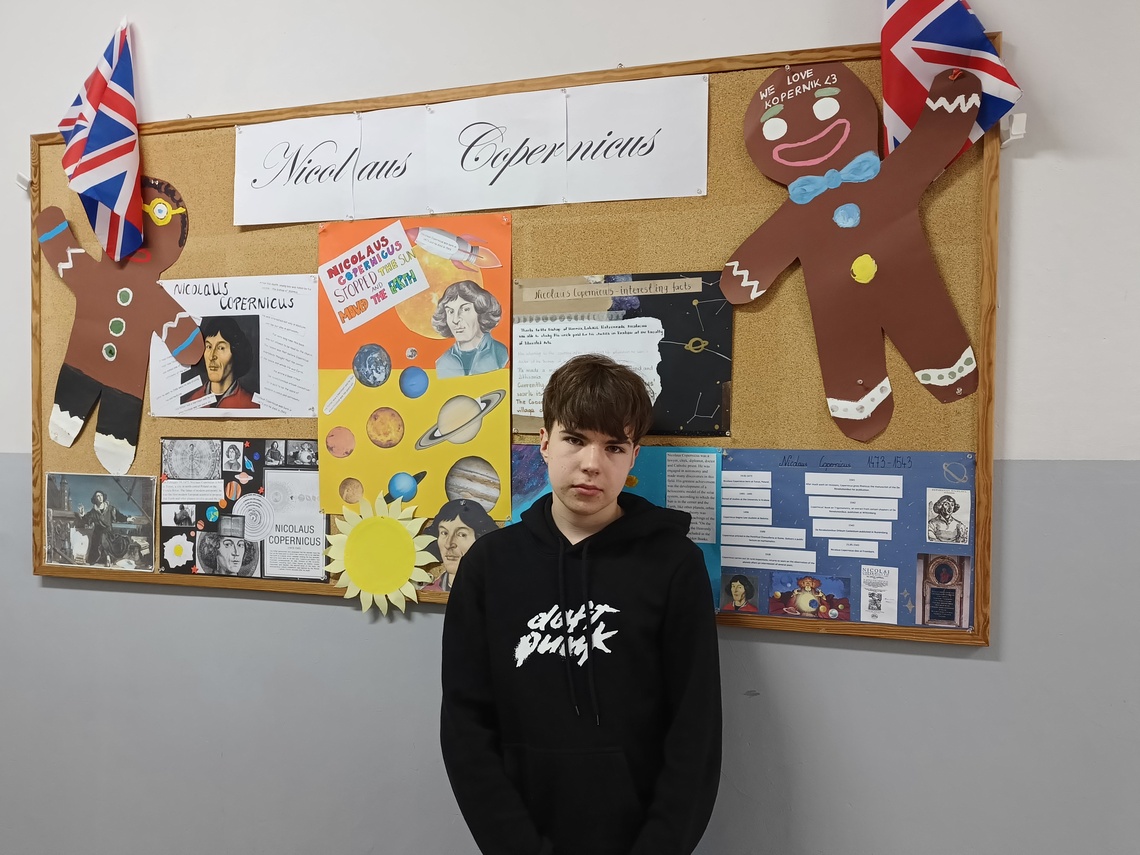 Łukasz Kuś finalistą Małopolskiego Konkursu Języka Angielskiego