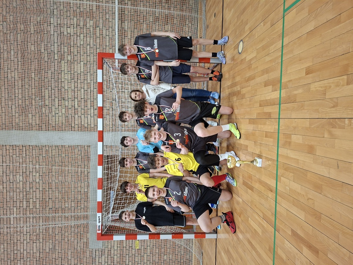 Szczypiorniści z SP 4 Andrychów - Mistrzami gminy!!!