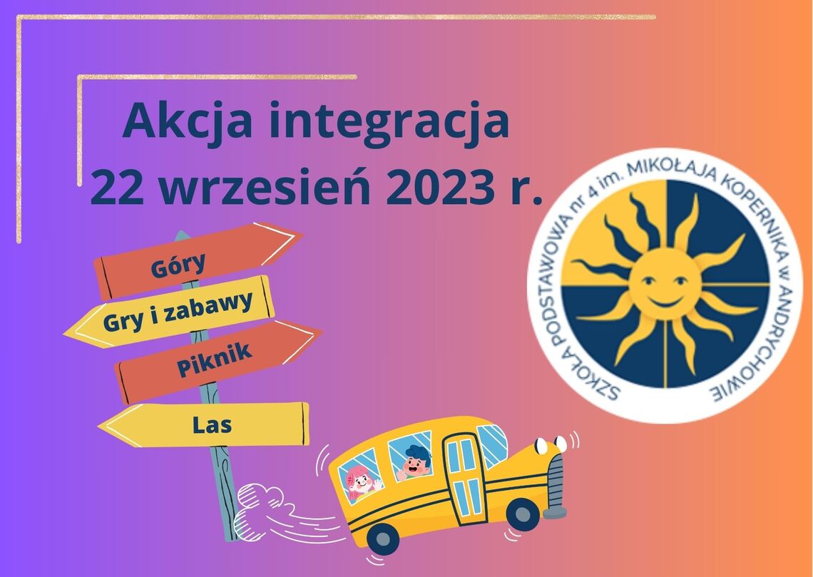 Akcja integracja - na dobry początek roku szkolnego!