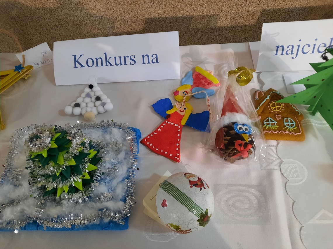 Regulamin konkursu na " Najciekawszą i najpiękniejszą ozdobę choinkową".