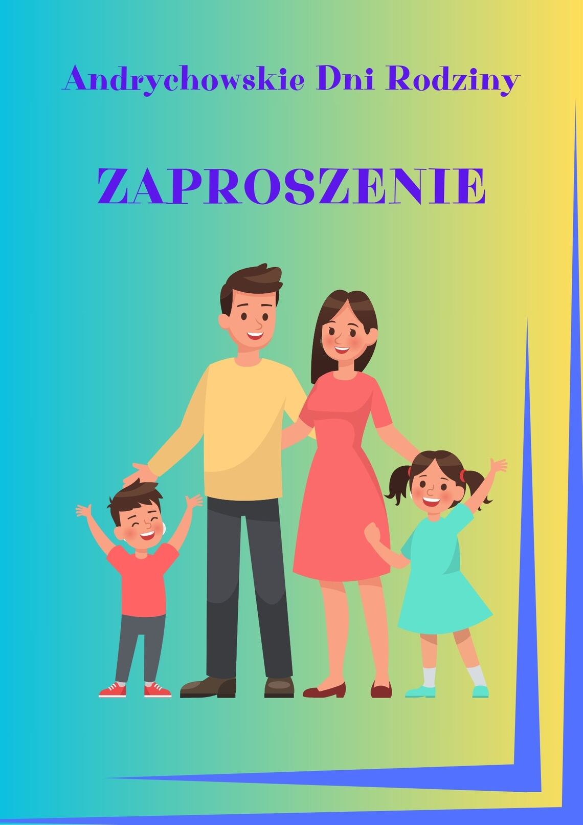 Andrychowskie Dni Rodziny - zaproszenie