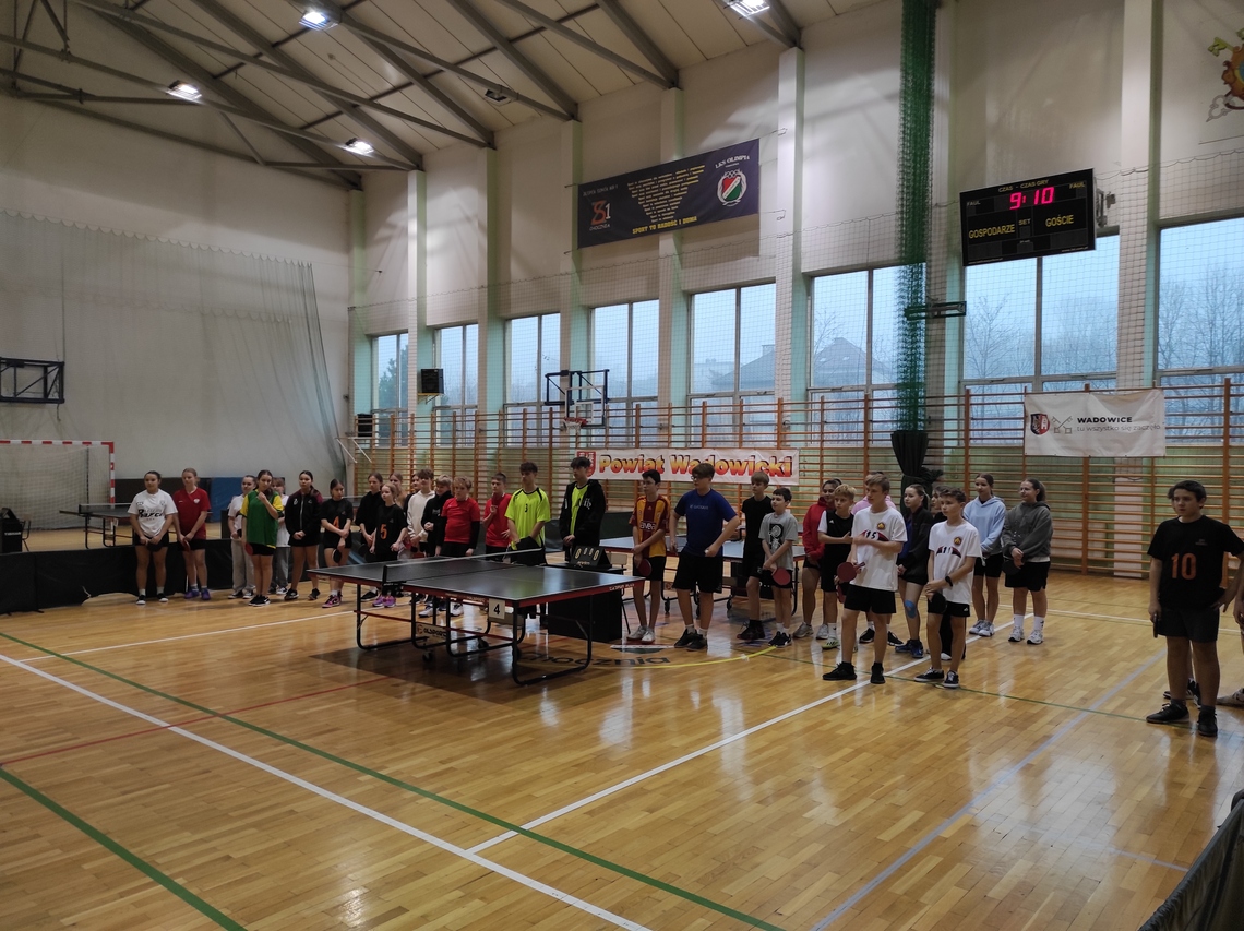 Tenisistki z "Czwórki" w finale powiatowym