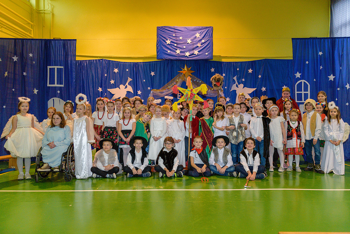 Uroczystości bożonarodzeniowe w SP4 Andrychów