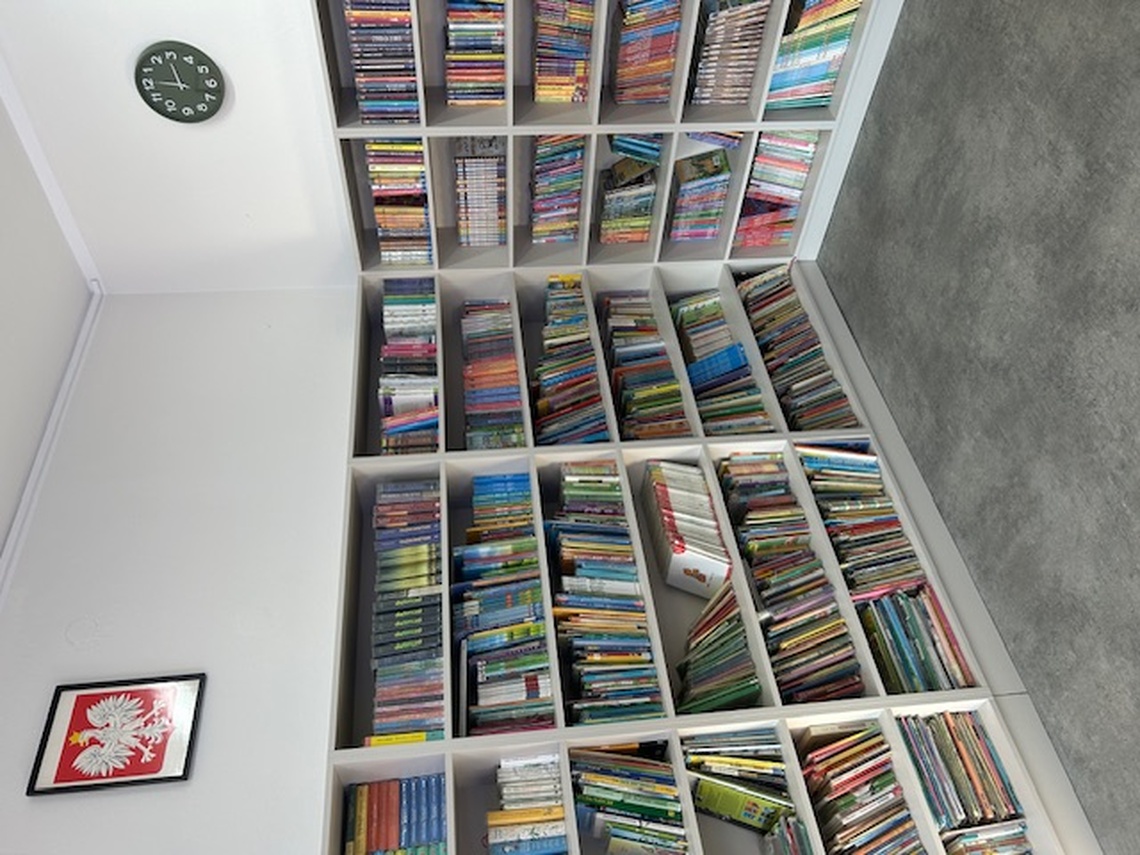Nowy wystrój biblioteki szkolnej!