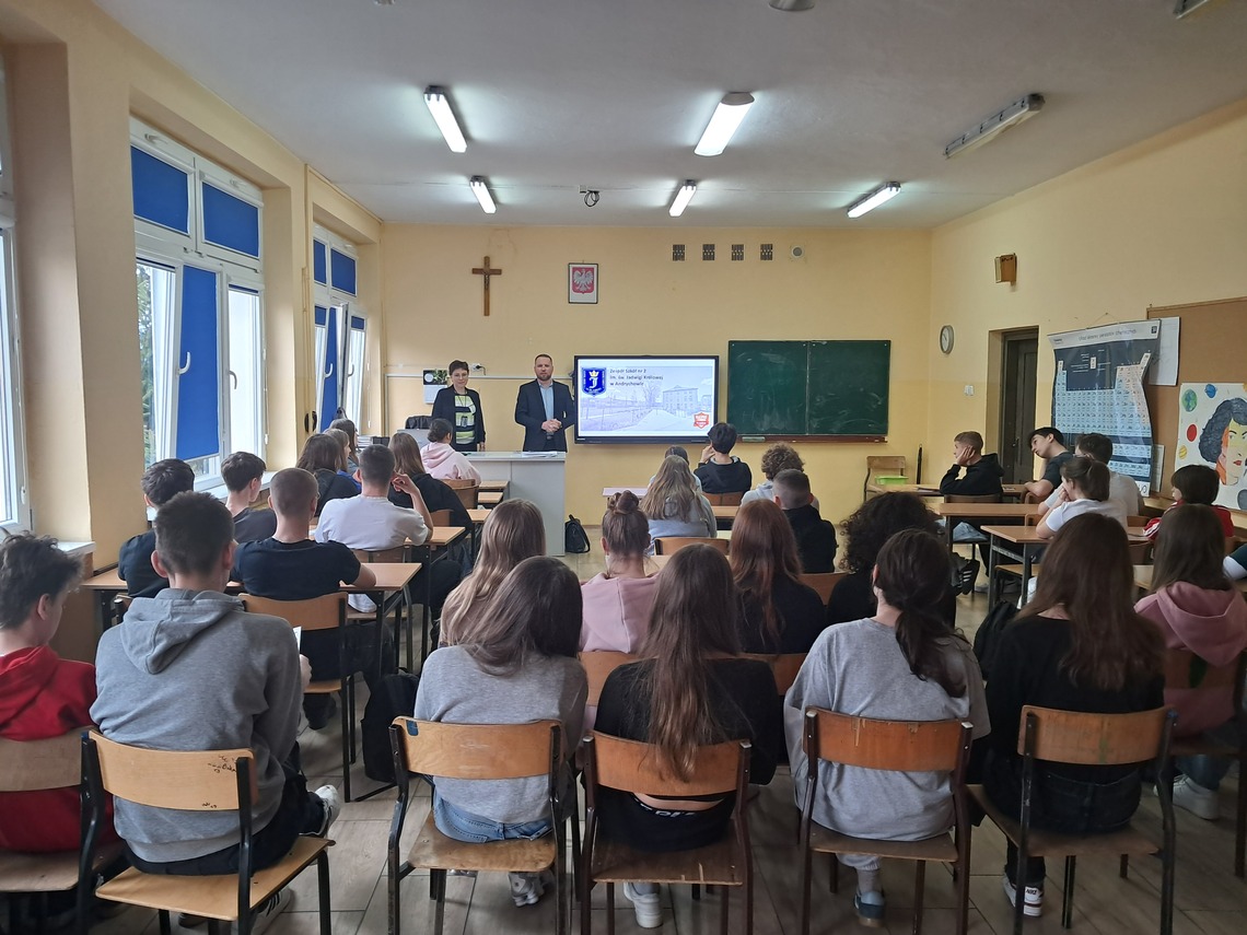 Wizyty przedstawicieli szkół średnich z naszego regionu