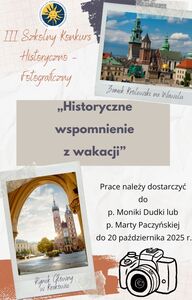 III Szkolny Konkurs Historyczno-Fotograficzny 