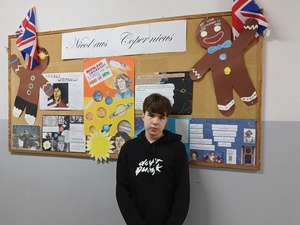 Łukasz Kuś finalistą Małopolskiego Konkursu Języka Angielskiego