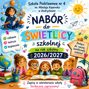 Zapisy do świetlicy szkolnej na rok szkolny 2026/2027