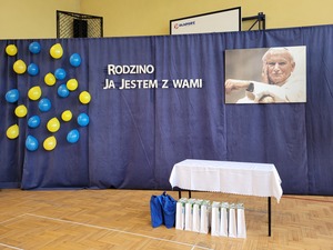 IX edycja międzyszkolnego konkursu: „Jan Paweł II – Przyjaciel i Mistrz Młodych”.
