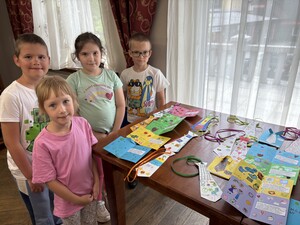 Dzień Taty - warsztaty dla pierwszaków w Bibliotece Miejskiej