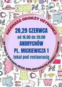 Kiermasz odzieży używanej